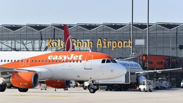 easyJet am Flughafen Köln Bonn